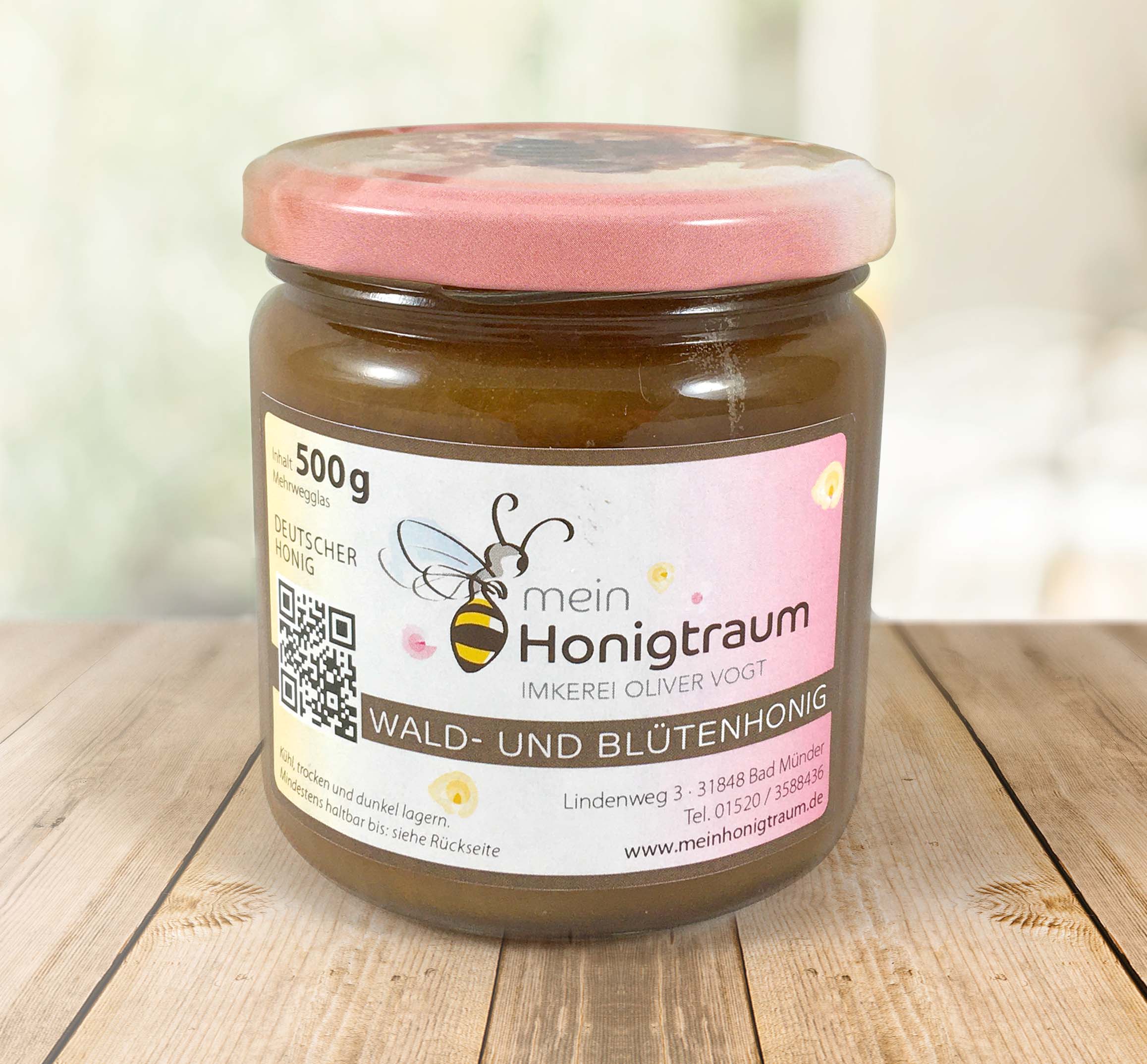 Wald- und Blütenhonig Honig kaufen von Oliver Vogt im Online-Shop